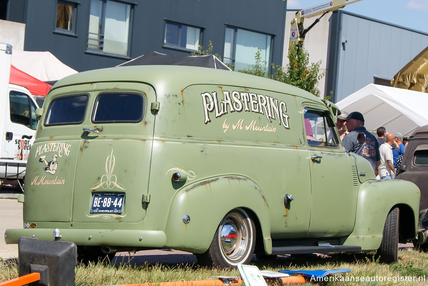 Kustom Chevrolet Advance Design uit 1952